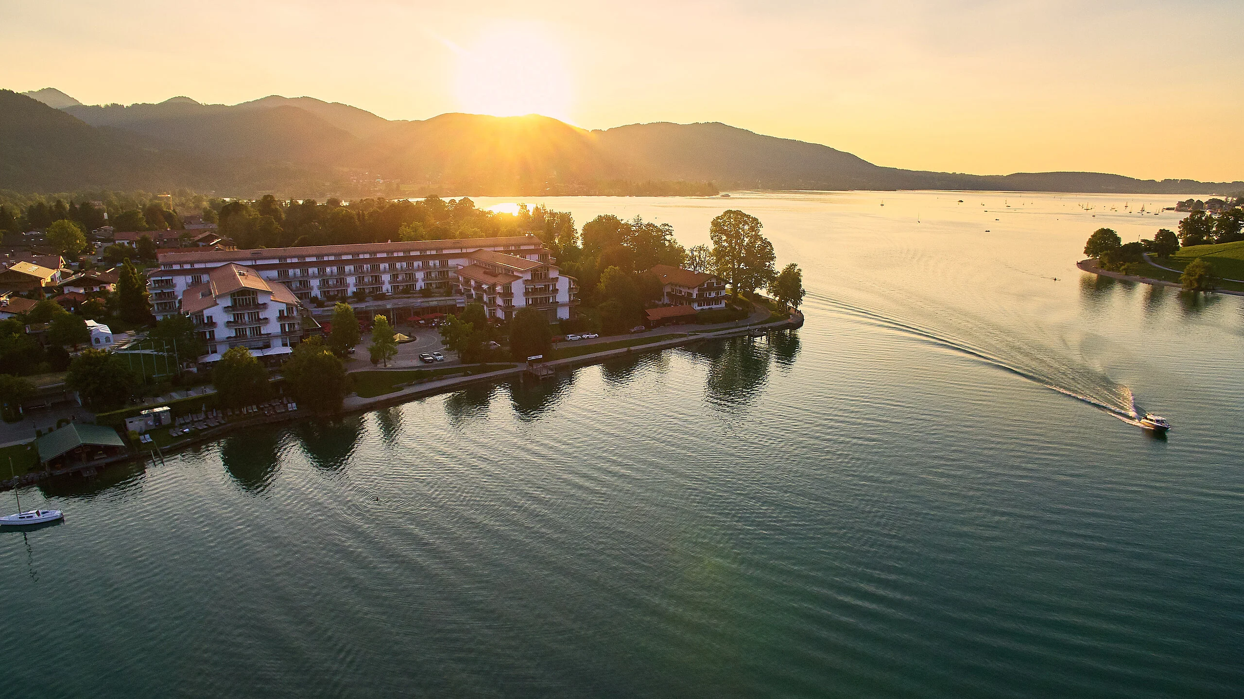 Luxury lakeside retreat at Althoff Seehotel Überfahrt, Tegernsee